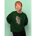 thumbnail image 2 of Carp Katagami I Sweatshirt Women -Vision Studio Designs, Female Medium, 2 of 4