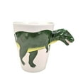 thumbnail image 1 of Fiudx Taza de Cerámica Tridimensional, Diseño Tailandés Pintado a Mano, Taza de Café Única, Capacidad de 400 Ml, Ideal para Bebidas Calientes, para Uso En Casa o En La Oficina, Arte Decorativo, Tamañ, 1 of 1