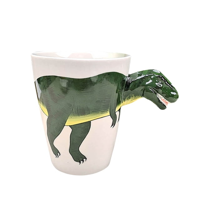 EGNMCR Cups Thai hand-painted three-dimensional Mug ceramic coffee cup birt Mug cup