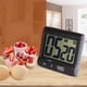 thumbnail image 1 of Temporizador digital de cocina | Montaje magnético, clip hacia atrás | Cuenta atrás de 4 dígitos hasta 99:59 | Alarma de pitidos fuertes | Plástico de fácil uso | Rojo | 8x7x2cm | Alimentado por, 1 of 9