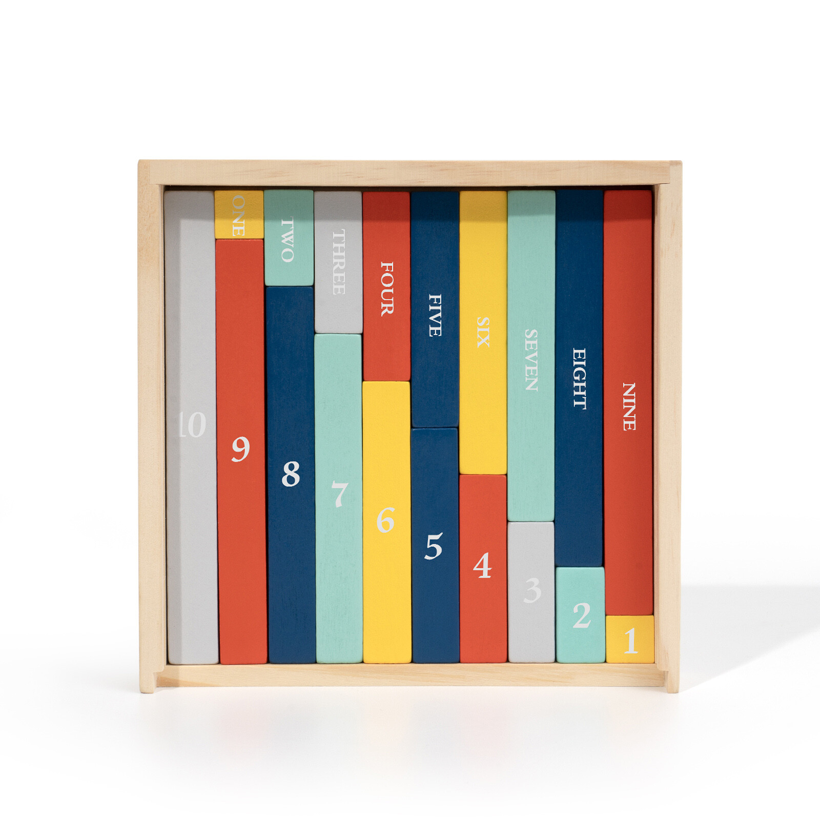 OVERDRIVE Cuisenaire Rods Individual Kit, Montessori Math Learning