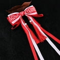 thumbnail image 4 of 2pcs Bows Hair Clips Chinese Ribbon Hanfu Hair Accessories for Teens, 4 of 5