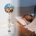 thumbnail image 4 of 10 Inch Wall Clock Battery Operated Silent Clock Decorative for Office, Kitchen, Outdoor, Living RoomStarfish and Seashells on The Beach Cute Drawing, 4 of 4