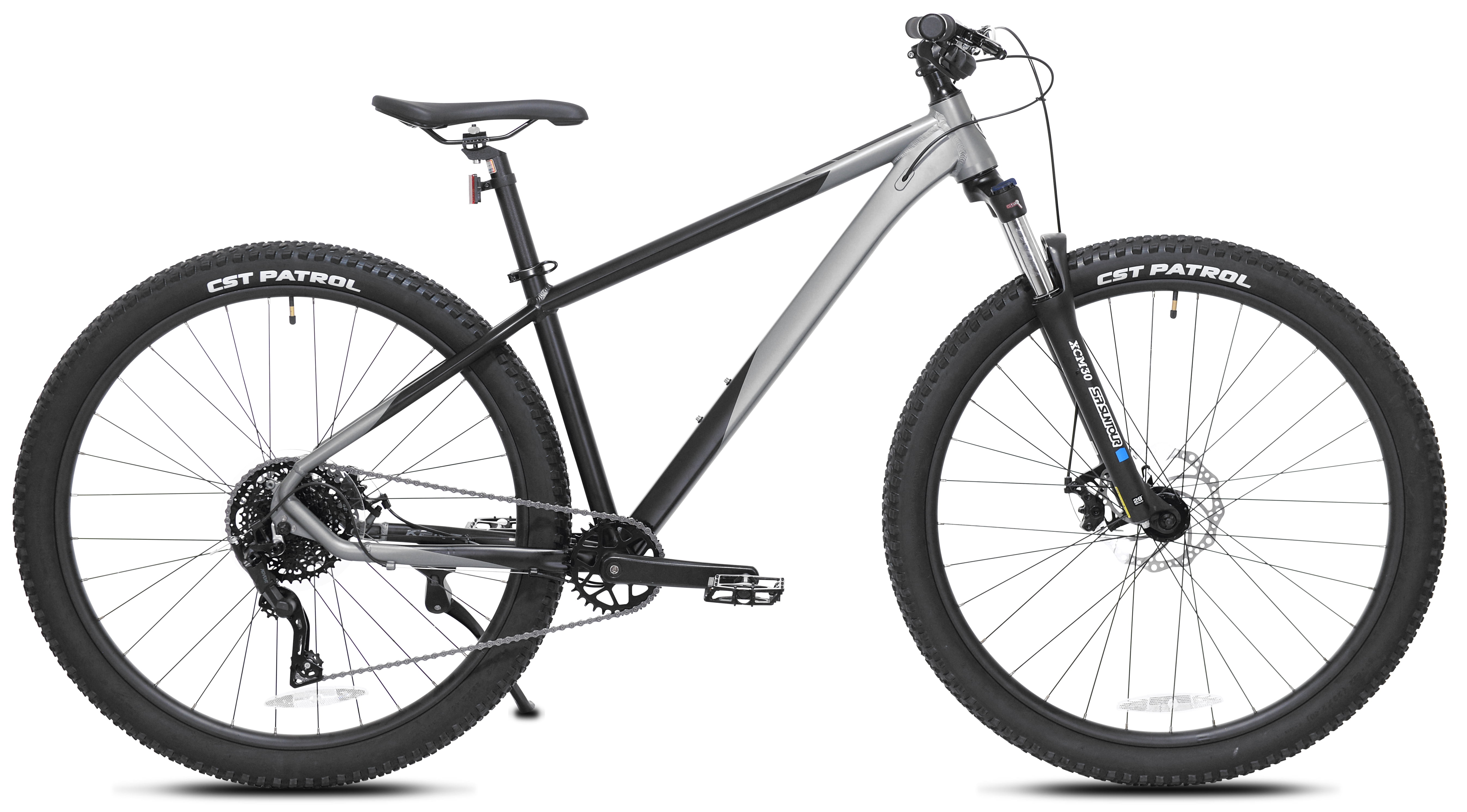 Kent Bicycles 29" Men's Trouvaille Mountain Bike Large, Black and Taupe