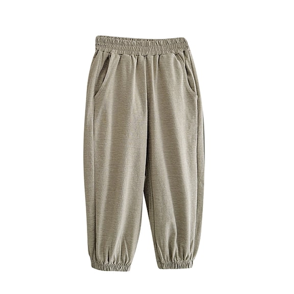 FDDMis Training Pants Big and Tall Work Pants Flare Yoga Pants with Pockets Kid Clothes Girls Clothes 3t Girls Size 10-12 Preppy Clothes 10-12, Beige 2-3 Years