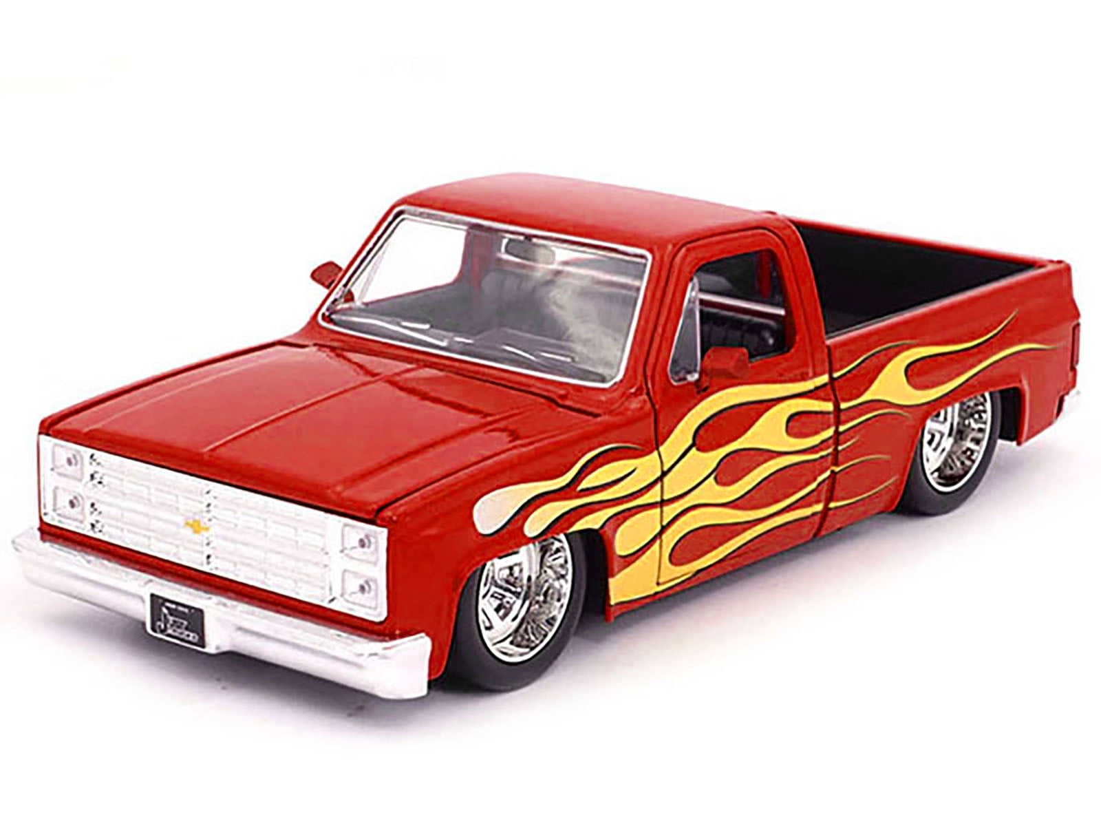 ジェイダトイズ 1/24 1985 シボレー C-10 RED/FLAMES bc1f827a-442d-4b28-8a86-