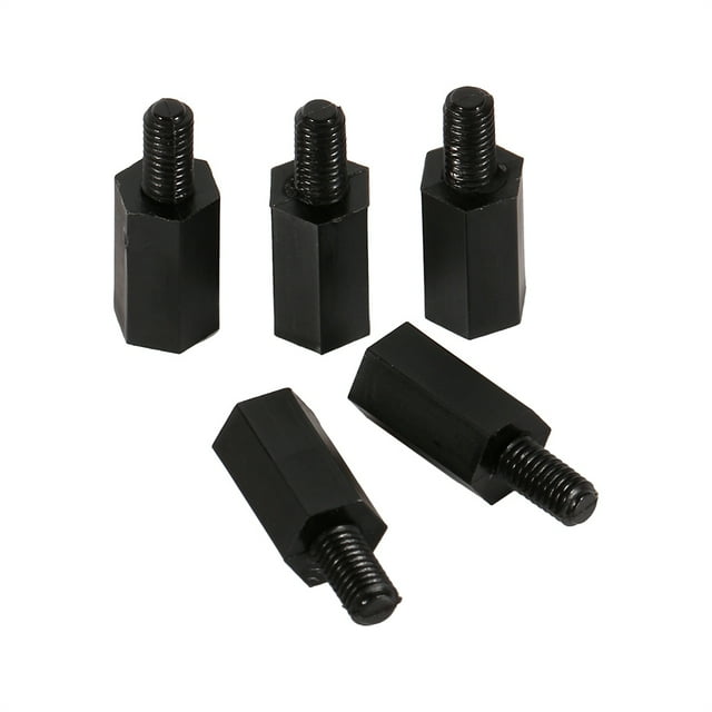 Female Spacer, Nylon Female Spacer, Plastic Round Head Screw Nut Hex Male-Female Metric Thread For Industry