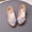 Pink, variant on FSYBOA Girls Dress Shoes Size 11(Little Kids), Solid Color Casual Hook and Loop Strap Soft Soled Kids Princess Shoes Silver