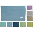 thumbnail image 2 of Kakaos Deluxe Cotton Yoga Blanket Without Tassels (Blue), 2 of 4