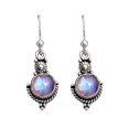 thumbnail image 1 of Ganchos de plata Retro Moonsone Pendientes Pendientes de la antigua joyería Pendientes, 1 of 8