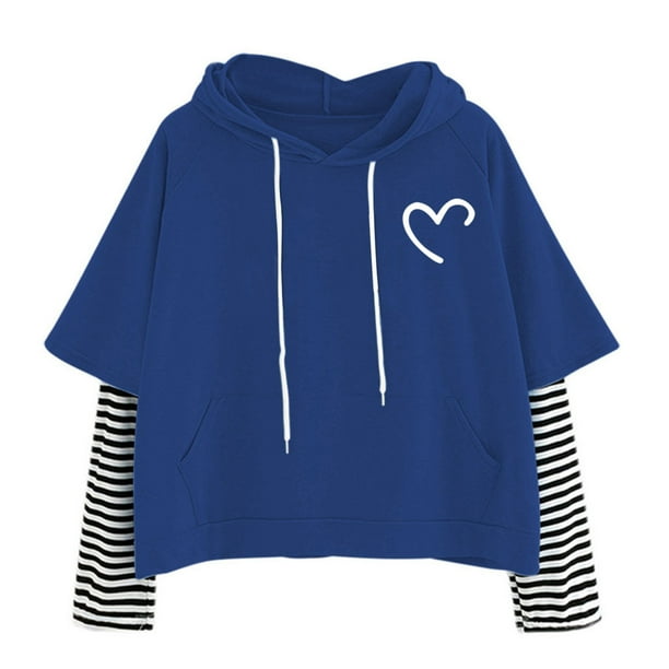Sudadera de terciopelo Gibobby con cremallera estampada azul XL