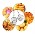 thumbnail image 3 of Kitchen Tool Frying Basket Mini Durable Safety Wire Control Design Wear Resistant Convenient Funnel, 3 of 5