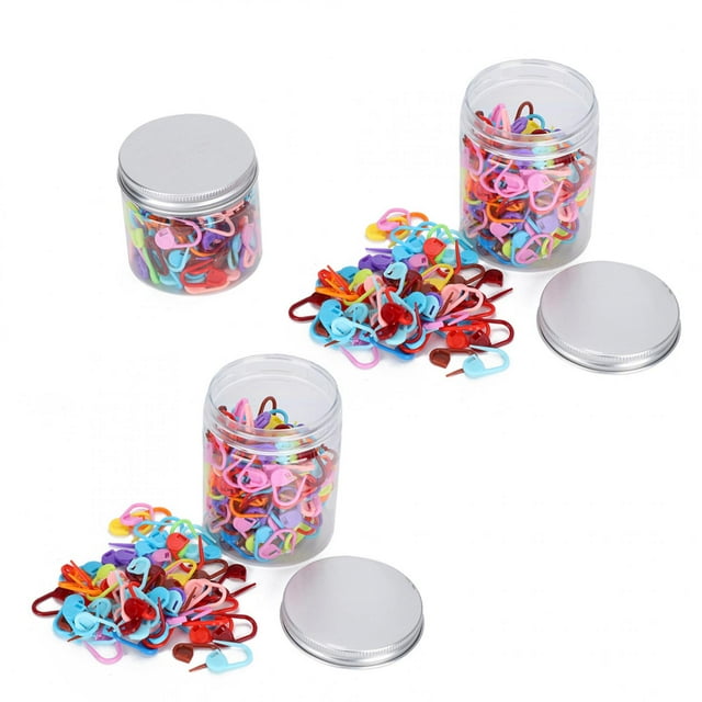 Knitting Locking Pin,600Pcs Knitting Locking Stitch Plastic Knitting Markers Crochet Counter Power Packed Performance