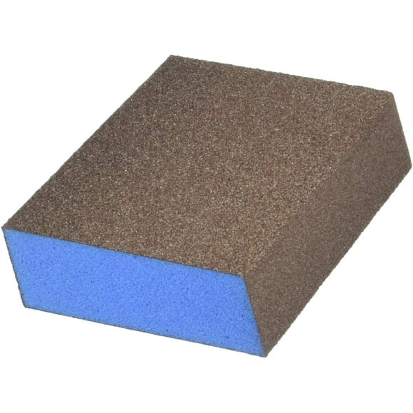 Webb Abrasives 400037 Double Slant Block Sanding Sponges (24 Pack), Medium/Fine Grit, 3" x 5" x 1"