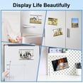 thumbnail image 6 of LIZEVINC 12-Pack Magnetic Photo Frames for Refrigerator 4x6, Flexible Clear Picture Holders for Fridge, Whiteboard, Locker, Filing Cabinet, Metal Surface, 6 of 8