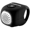 thumbnail image 2 of Timbres para bicicleta eléctrica, bocina electrónica para bicicleta, mini timbre timbre E-Bell impermeable 80dB, soporte elástico universal de silicona negro JM, 2 of 5