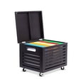 thumbnail image 4 of Beelta 16" Cash Drawer for Small Business - Stainless Steel Front Panel, Removable Cash Tray, Electronic Cash Box, 5Bill/5Coin, RJ11/12 Cable Cashier, 4 of 9