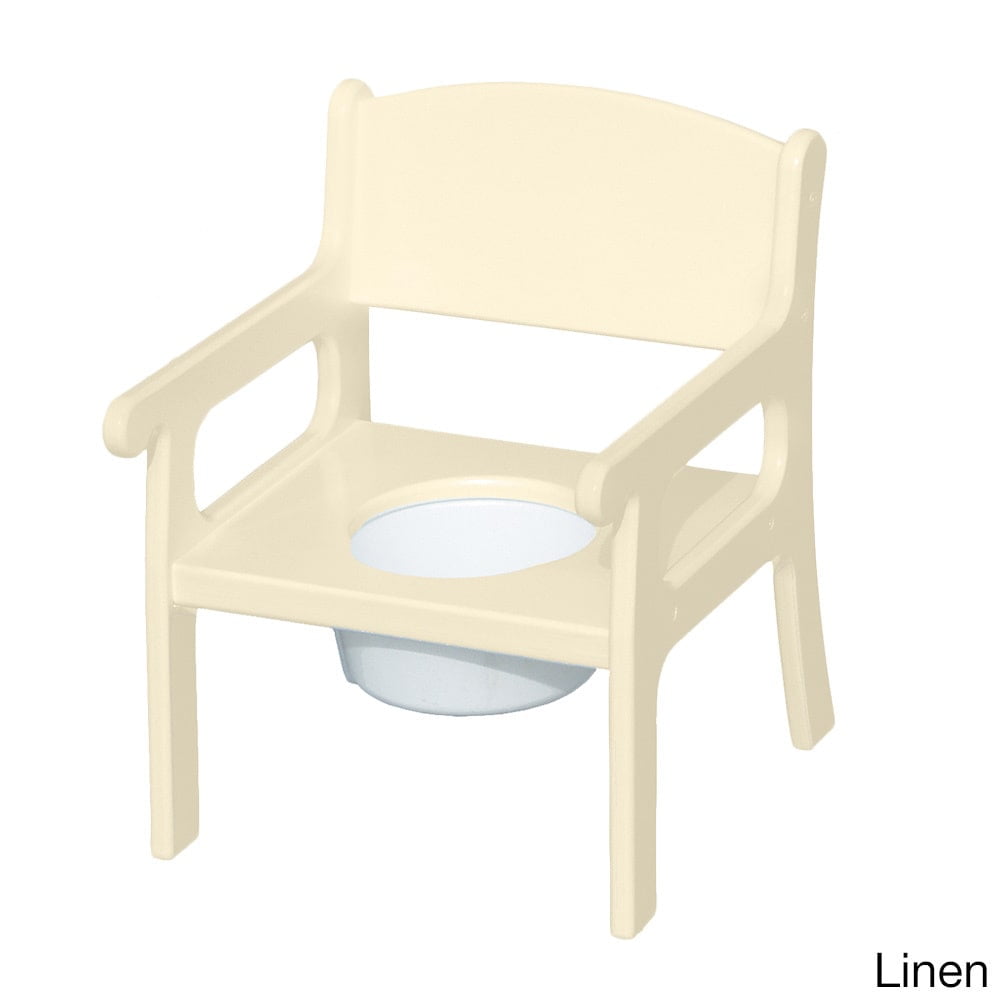 Little Colorado 027LIN Handcrafted Potty Chair in Linen