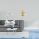 thumbnail image 2 of Estatua de pensador abstracto creativo, estatuilla, escultura artesanal para sala de estar, decoración Feng Shui, decoraciones para el hogar, escultur, 2 of 8