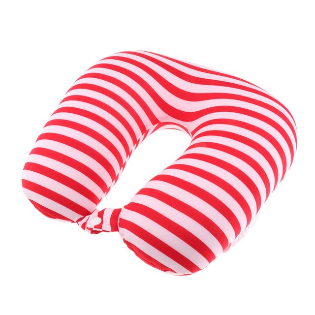 Reposacabezas De Agencia en apariencia De U Almohada De Soporte De Cuello De Partícus Almohada Para El Cuello rojo Yinane almohada de espuma de memoria para el cuello
