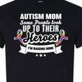thumbnail image 4 of Inktastic Autism Awareness Autism Mom with Puzzle Ribbons T-Shirt, 4 of 5