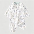 thumbnail image 5 of TOWED22 Kids Toddler Girl Boys Pajamas Pj Set Long Sleeve Sleepwear Loungewear Soft & Comfort 6-24 Months 2t 3t 4t 5t 6t 7t 8t 9t Children(White,2-3 Y), 5 of 6