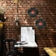 thumbnail image 2 of GOOHOCHY 2 unids pared pegatina adornos de vinilo discos decorativos decoraciones de habitación interior, 2 of 7