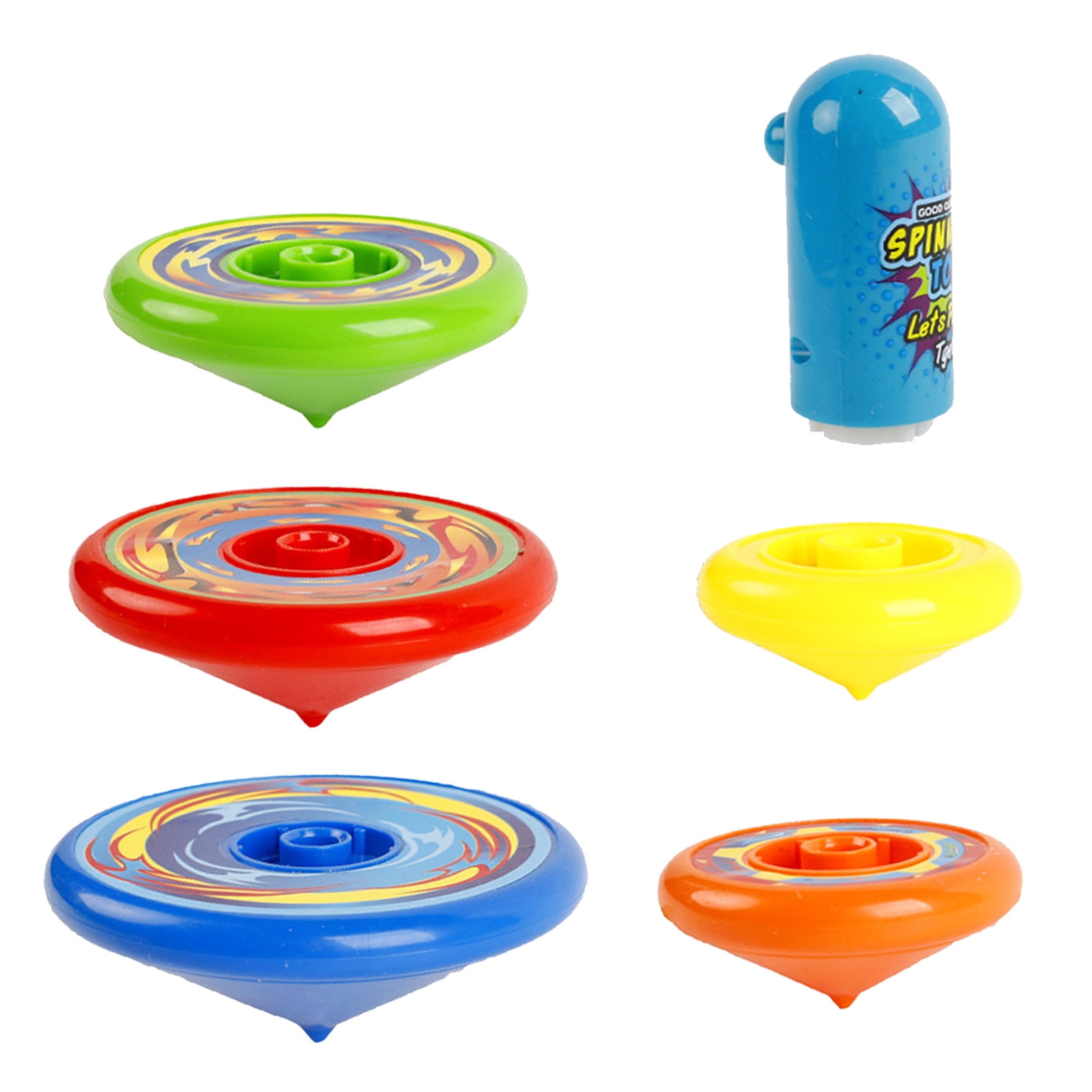 Toupie Lumineuse Multicolore – LED Clignotantes, Piles Incluses, Couleur Aléatoire, Cadeau Enfant