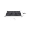 thumbnail image 5 of 100W Solar Panel Charger Kit: Dual USB, MPPT Controller  Easy Install, Perfect For Batteries, 5 of 6