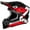 Matte Red, variant on Mode MX Corsa Youth Offroad Helmet Matte White LG