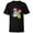 Black, variant on Disney Mickey Mouse Head and Hand Retro Pop Art - Short Sleeve T-Shirt for Kids - Customized-White
