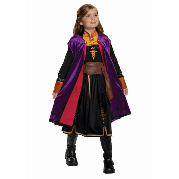 Frozen 2 Girls Anna Deluxe Costume