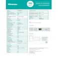 thumbnail image 5 of Restored Hisense Smart SACC 8,000 BTU Dual Hose Portable Air Conditioner w/ Heat Pump WiFi, 4 modes, 550 sq. ft. AP55023HR1GD White [Refurbished], 5 of 7