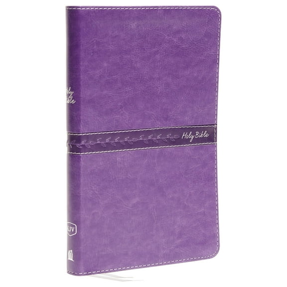 KJV, Thinline Bible, Standard Print, Imitation Leather, Purple, Red Letter Edition