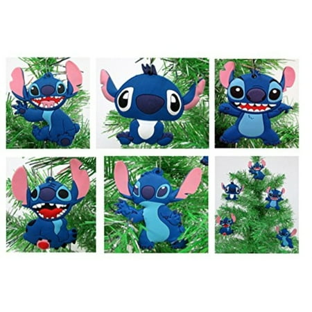 Lilo And Stitch Holiday Christmas Ornament Set Unique