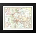 thumbnail image 2 of Gardiner 18x15 Black Modern Framed Museum Art Print Titled - Central Europe 1789 - Gardiner 1902, 2 of 5