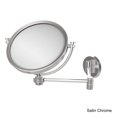 thumbnail image 3 of 8 Inch Wall Mounted Extending Make-Up Mirror with Dotted Accents - Polished Nickel / 4X, 3 of 5