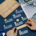 thumbnail image 3 of 14 Pcs Labor and Delivery Nurse ID Badge 2x3x0.1inch Plastic Horizontal Cute Badge Toppers with Bear/Duck/T-Shirt/Rainbow/Butterfly Knot/Footprints/Bottle for Nurse Worker Multi-color, 3 of 5