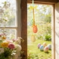 thumbnail image 6 of Eespoir Easter Egg String, Spring Artificial Flowers Easter Egg, Foam Wrapped Paper Eggs, Easter Hanging Ornaments for Easter Party Tree, 6 of 6
