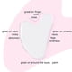 thumbnail image 5 of 3 piezas Gua Sha Herramienta facial Resina natural Gua Sha Board Herramienta de masaje facial Gua Sha Herramienta de masaje de raspado para la cara, la piel y el cuerpo Herramienta de relajación musc TUNC Sencillez, 5 of 5