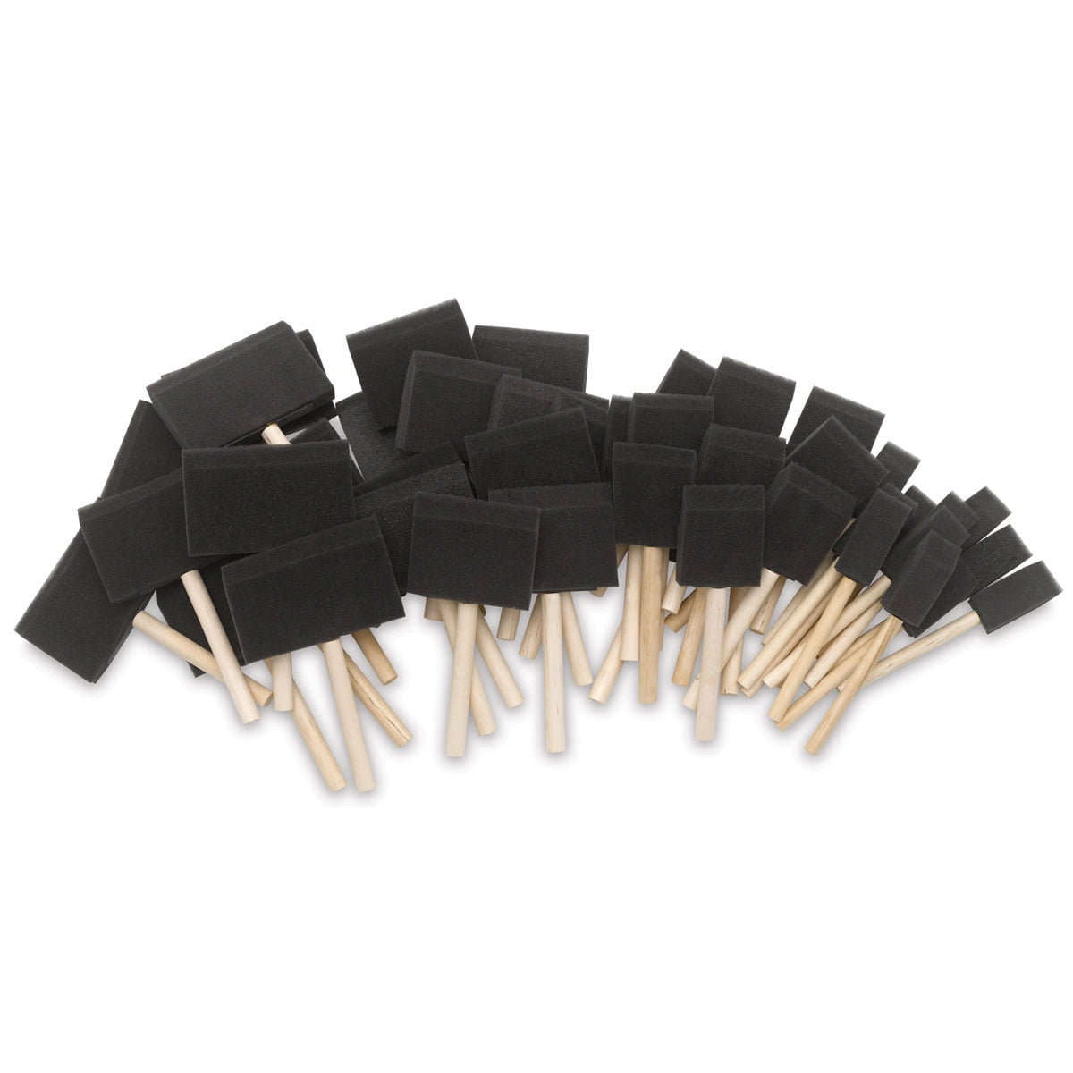 Foam Brush Set - Foam Brush, Set of 48