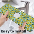 thumbnail image 6 of Kdxio Lemon Pattern Non-Slip Diatom Mud Faucet Drain Pad,Self Absorbent Mat for Kitchen Sink for Variety Kitchen & Bathroom Countertops, 6 of 7