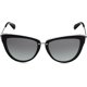 thumbnail image 2 of Michael Kors MK 6039 312911 Abela II - Black/White by Michael Kors for Women - 56-17-140 mm Sunglasses Michael Kors Michael Kors, 2 of 4