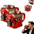 thumbnail image 3 of StlyGar 2026 V8 Engine Coffee Cup, V8 Engine Themed Mug, Retro V6 Engines Stainless Steel Mug, Personalized Double Wall Insulation Car Cup for Car Lovers Husband Valentine's Day Gifts V8&V6, 3 of 10