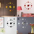 thumbnail image 1 of Vaidha DIY Roman Numbers Acrylic Mirror Wall Sticker Clock Home Decor Mural Decals, 1 of 3
