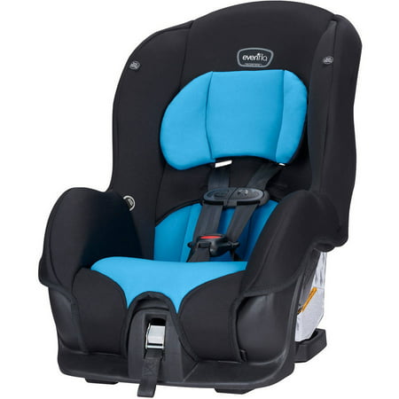 Evenflo Tribute LX Convertible Car Seat, Azure (Best Stage 1 Car Seat)