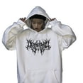 thumbnail image 6 of Rock Punk Graphics Drawstring Hoodies Women Gothic Oversized Loose Long Sleeve Sweatshirts Pullover Top, 6 of 8