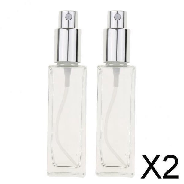 2-4 paquetes 2 uds 30ml botella vacía de Perfume atomizador bomba pulverizador recargable 2 piezas