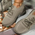 thumbnail image 2 of asdoklhq Women Sneakers Clearance Under $15,Summer Plus Size Casual Mesh Breathable Women's Sports Shoes, 2 of 3