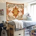 thumbnail image 2 of DaShan Boho Tapestry Wall Hanging,Yellow Sun and Moon Wall Decor for Bedroom Living Room Dorm,60"Wx50"L, 2 of 6